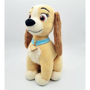 Disney Classics Friends Lady and The Tramp Lady Plush Stuffed Animal 11.5"
